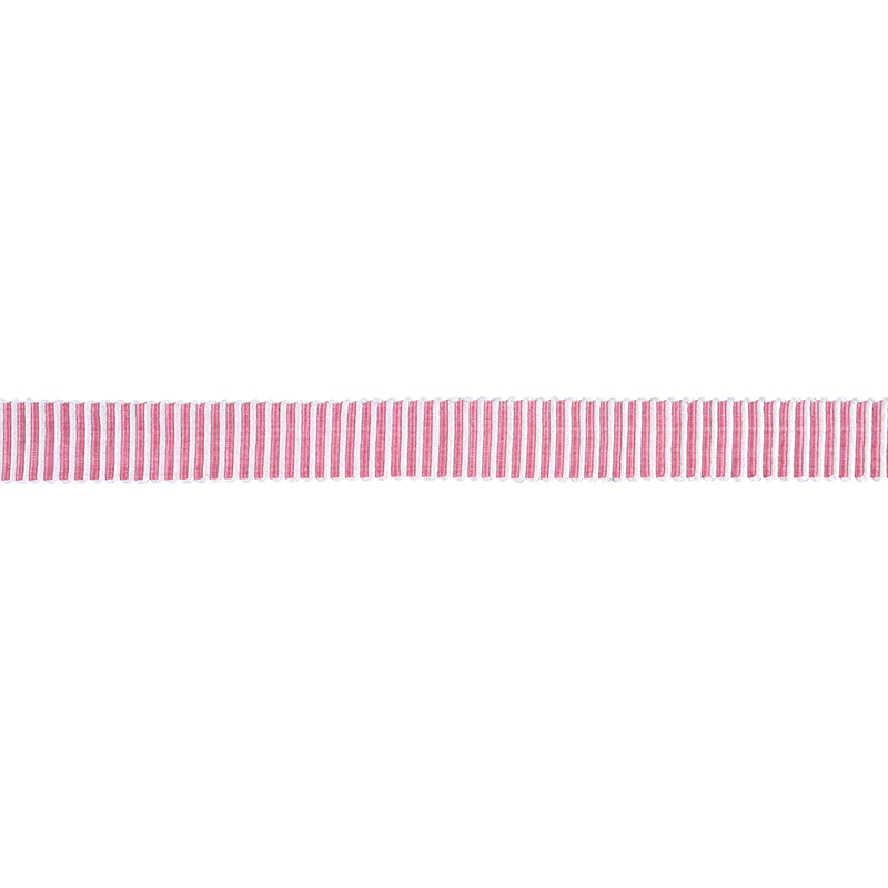 Schumacher KNOX TAPE NARROW AZALEA Trim | Atlanta Fabrics