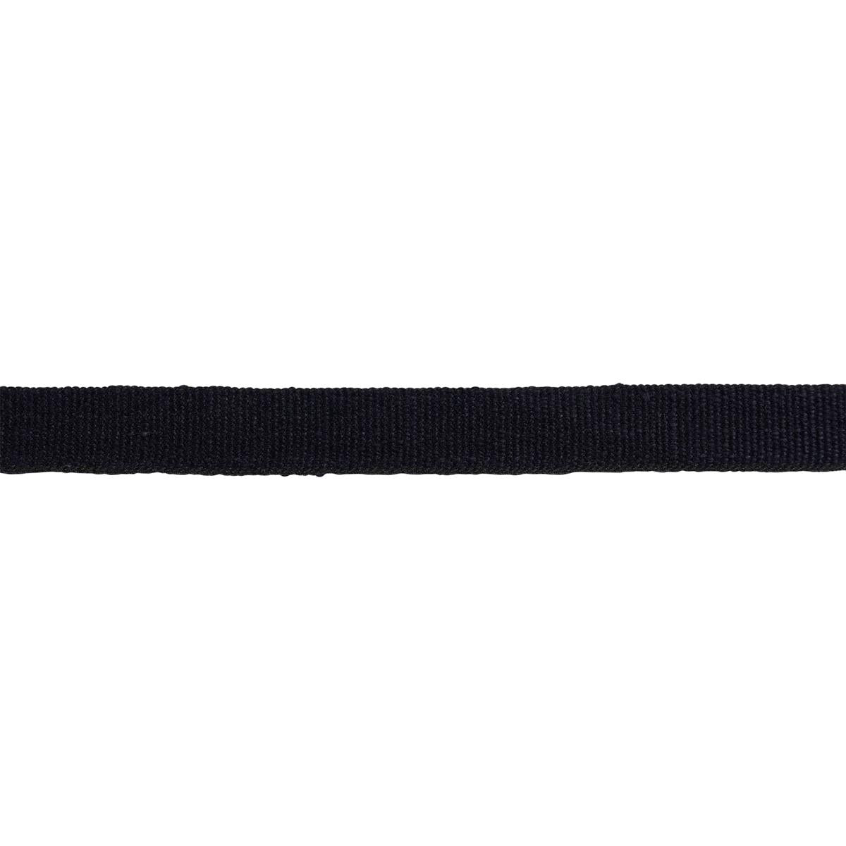 MATHIAS LINEN TAPE NARROW BLACK
