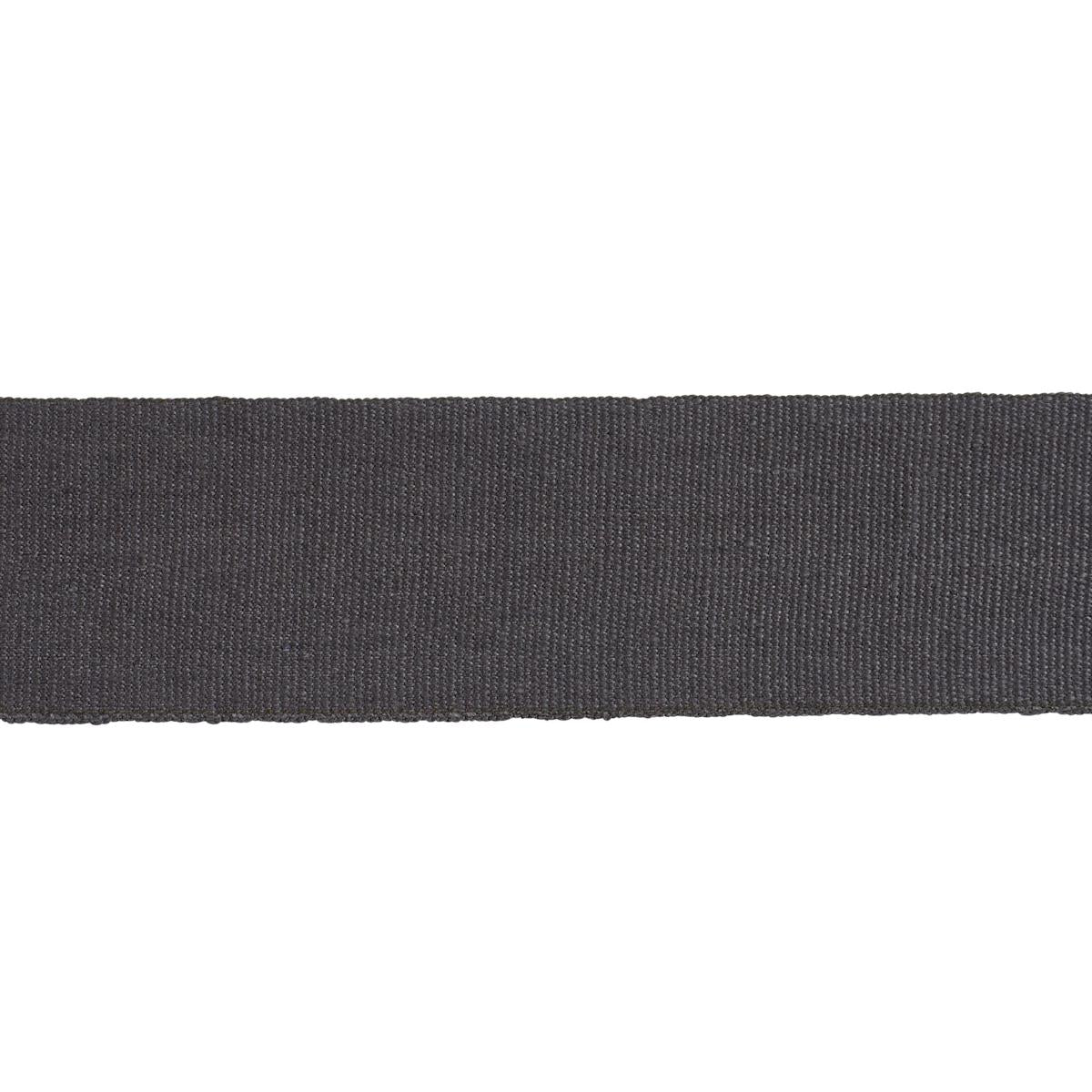 MATHIAS LINEN TAPE WIDE CHARCOAL