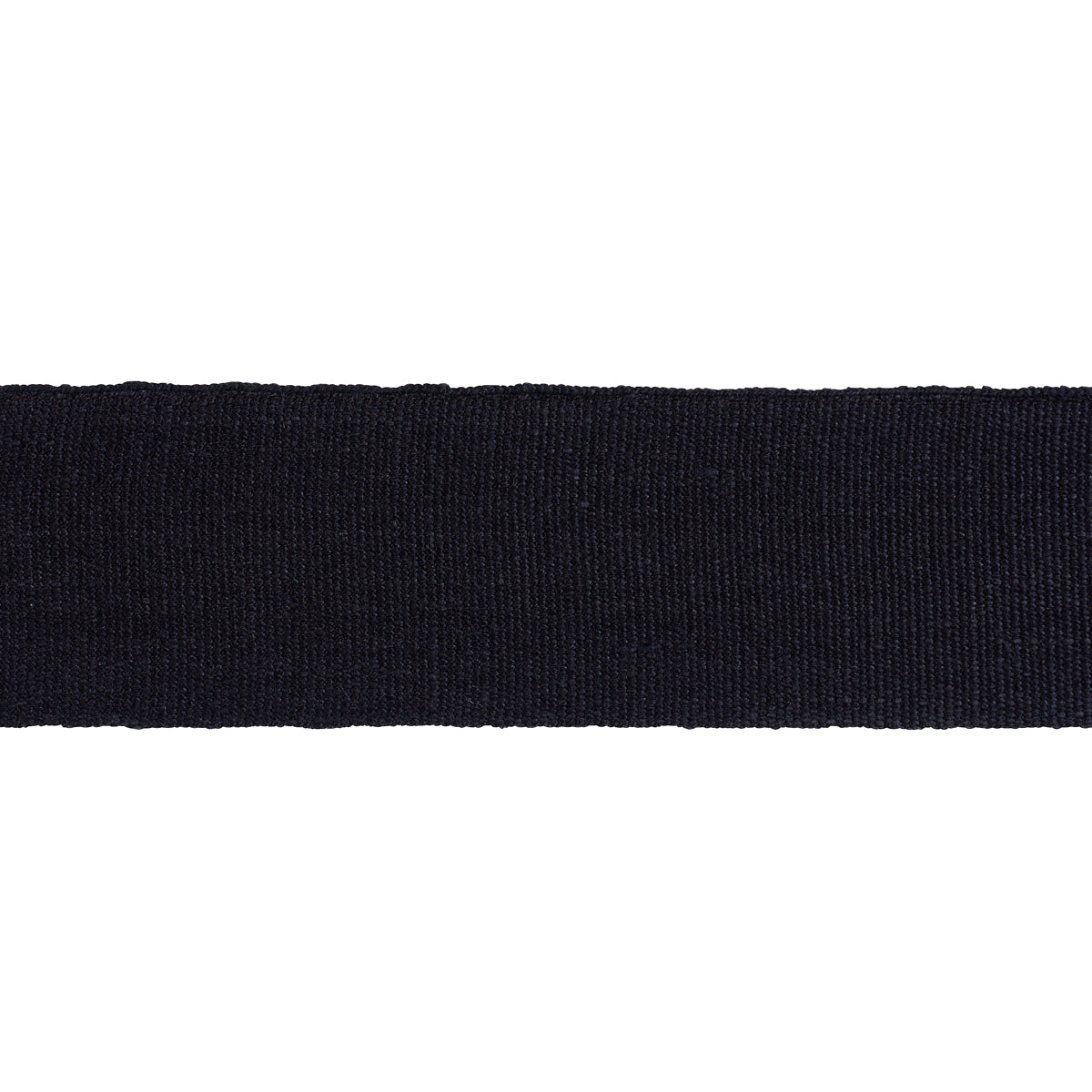 Schumacher MATHIAS LINEN TAPE WIDE BLACK Trim | Atlanta Fabrics
