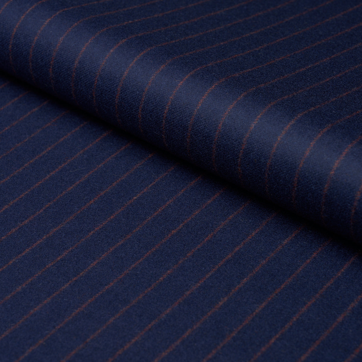 BOYD WOOL PINSTRIPE NAVY
