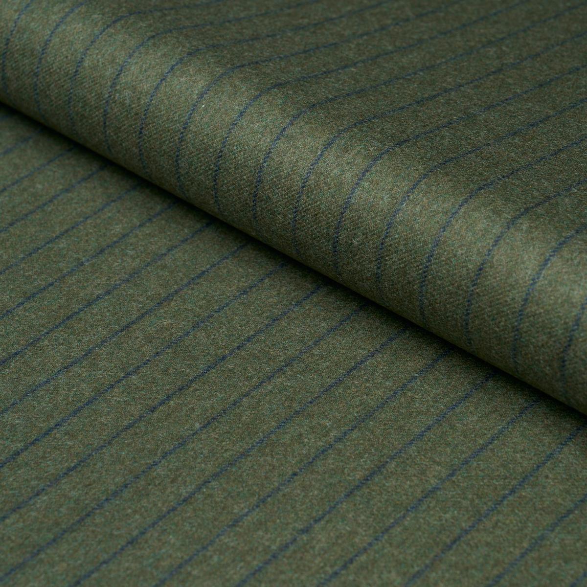 BOYD WOOL PINSTRIPE GREEN