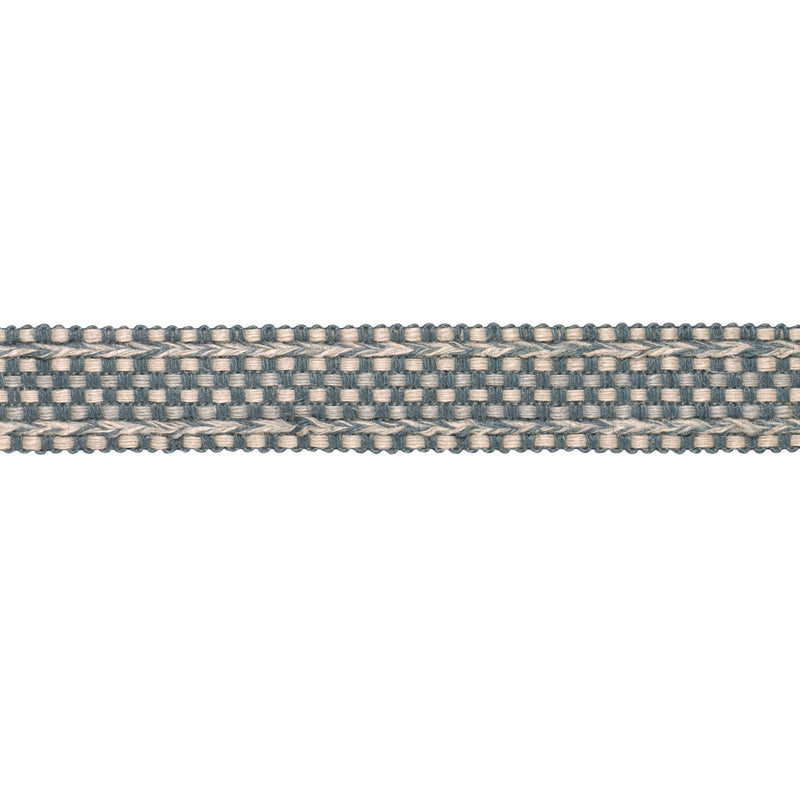 Schumacher COUNTRY BRAID TEAL Trim | Atlanta Fabrics
