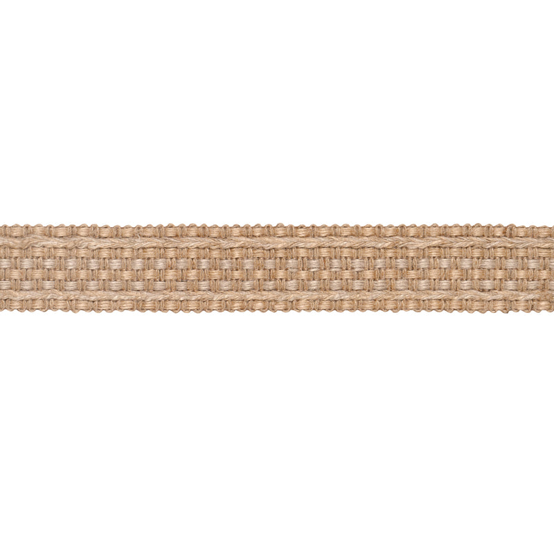 Schumacher COUNTRY BRAID FLAX Trim | Atlanta Fabrics
