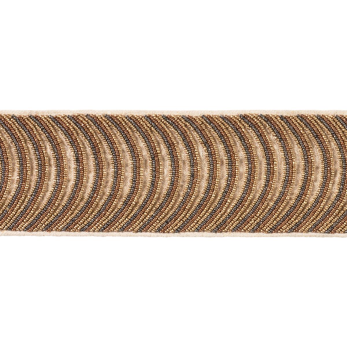 Ziegfeld Hand Beaded Tape Gilt