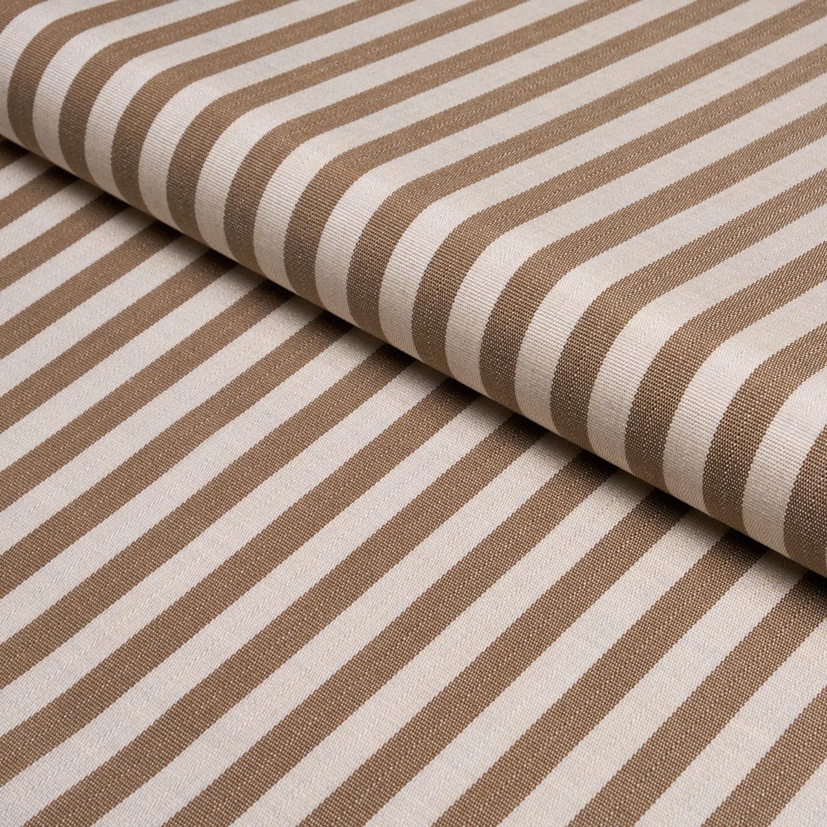 HANSON INDOOR/OUTDOOR STRIPE NARROW BROWN