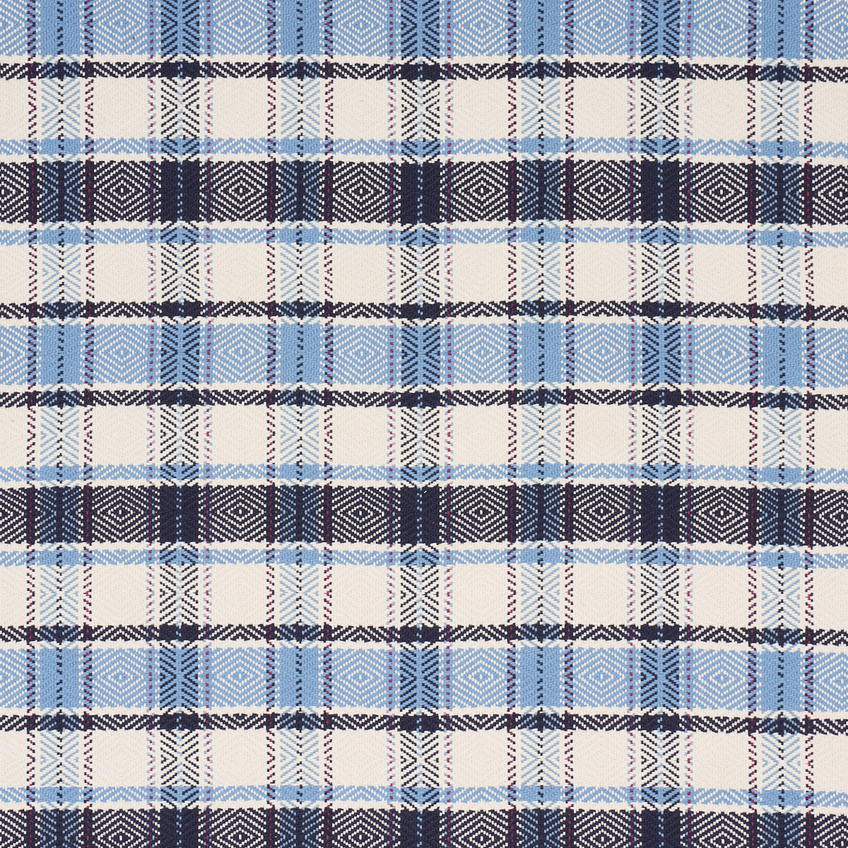 HEIDI PLAID INDIGO