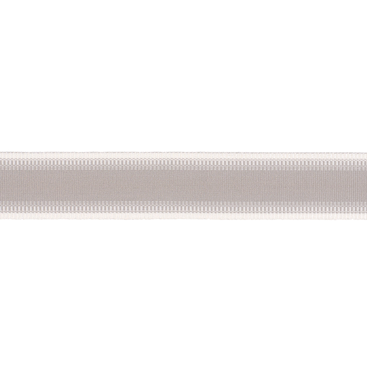 Schumacher BELTON TAPE NARROW GREY Trim | Atlanta Fabrics