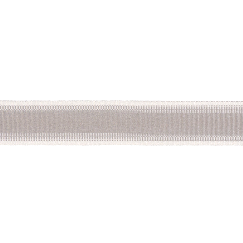Schumacher BELTON TAPE NARROW GREY Trim | Atlanta Fabrics