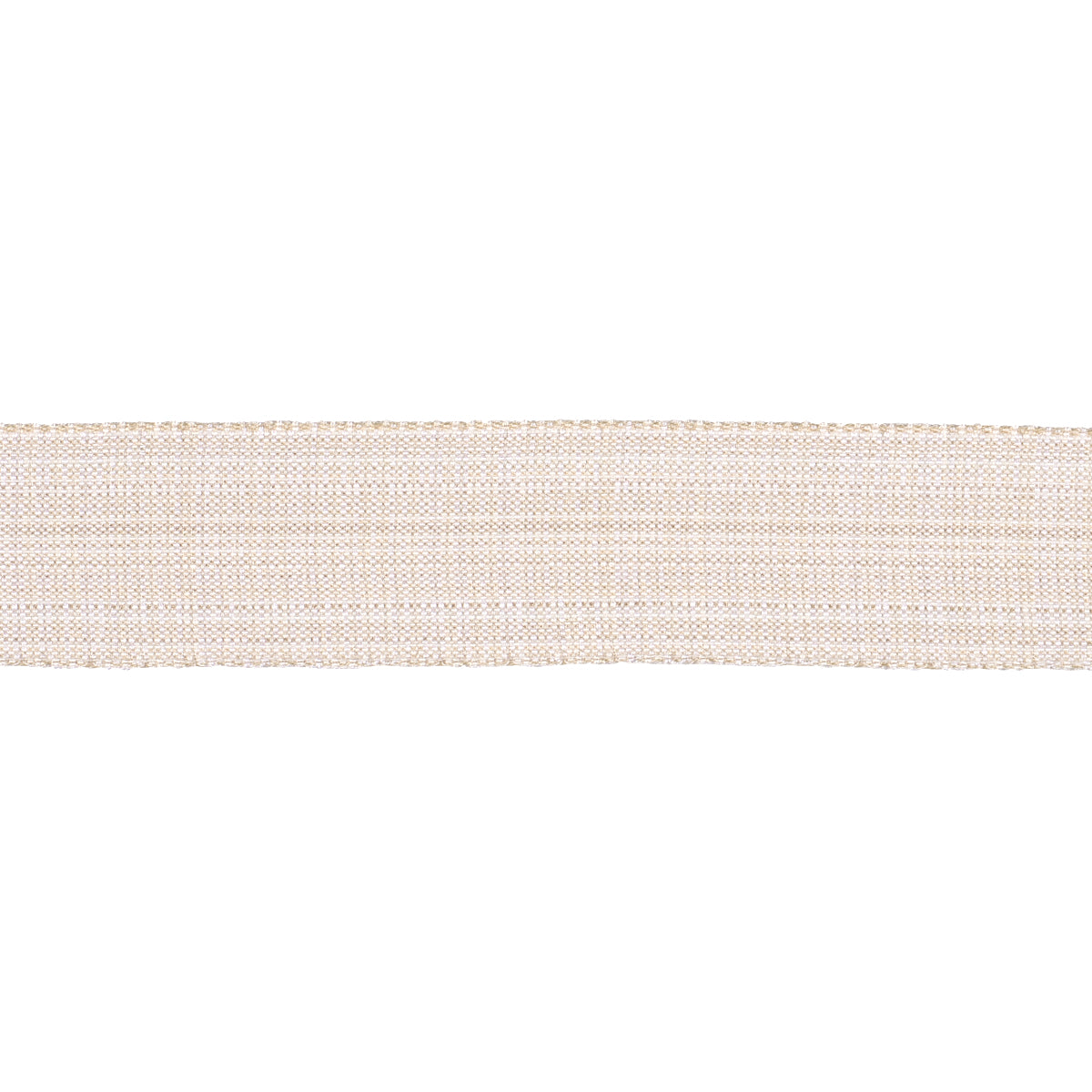 Schumacher TWEED TAPE MEDIUM IVORY Trim | Atlanta Fabrics