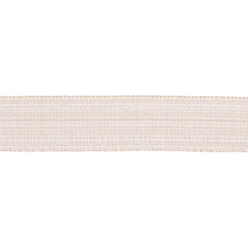 Schumacher TWEED TAPE MEDIUM IVORY Trim | Atlanta Fabrics