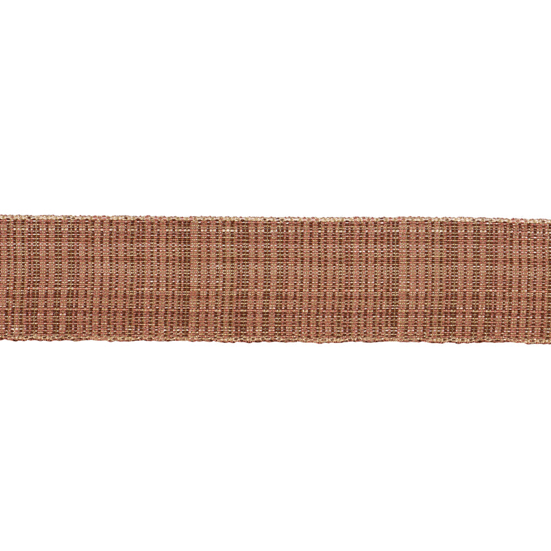 Schumacher TWEED TAPE MEDIUM BROWN Trim | Atlanta Fabrics