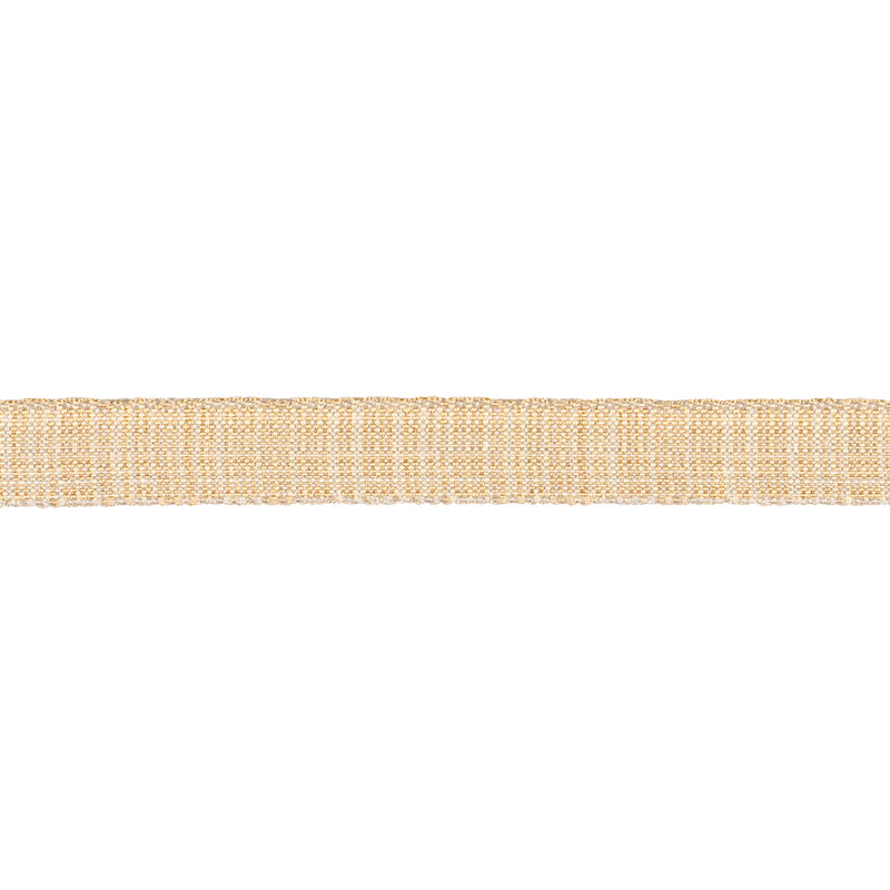 Schumacher TWEED TAPE NARROW YELLOW Trim | Atlanta Fabrics