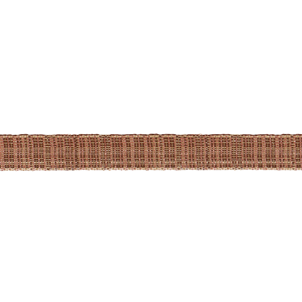 Schumacher TWEED TAPE NARROW BROWN Trim | Atlanta Fabrics