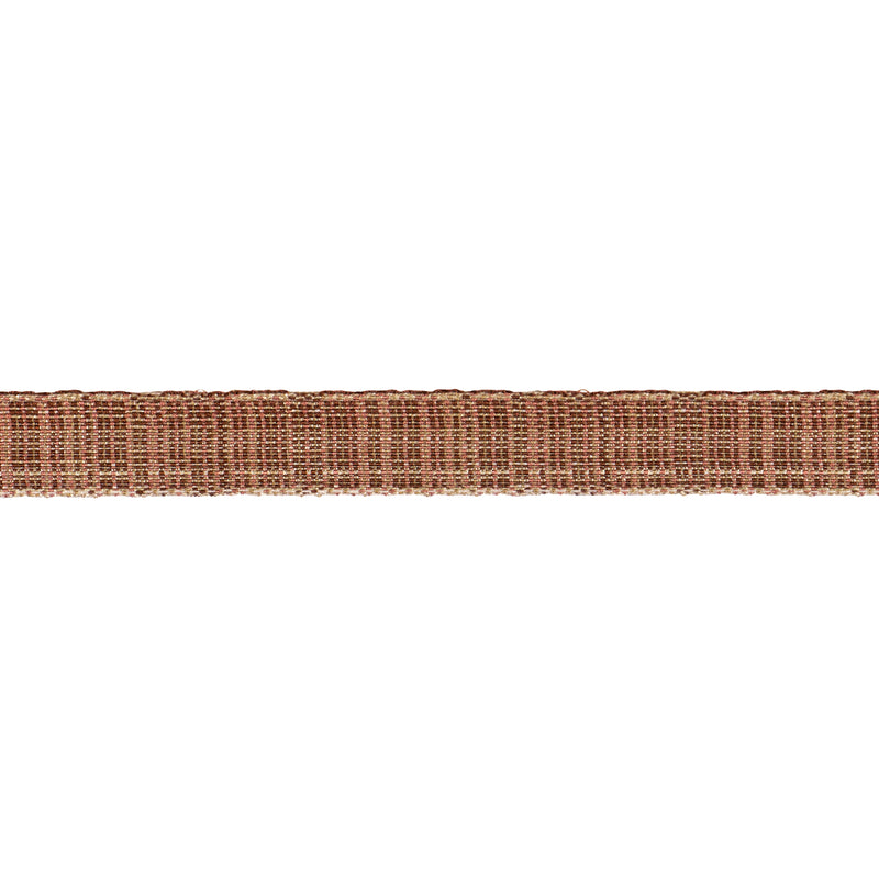 Schumacher TWEED TAPE NARROW BROWN Trim | Atlanta Fabrics