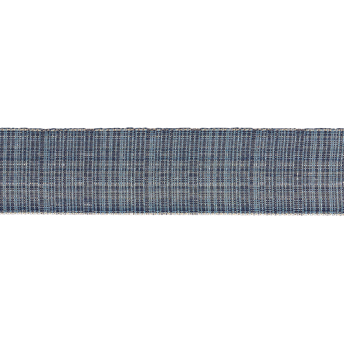 Schumacher TWEED TAPE WIDE INDIGO Trim | Atlanta Fabrics