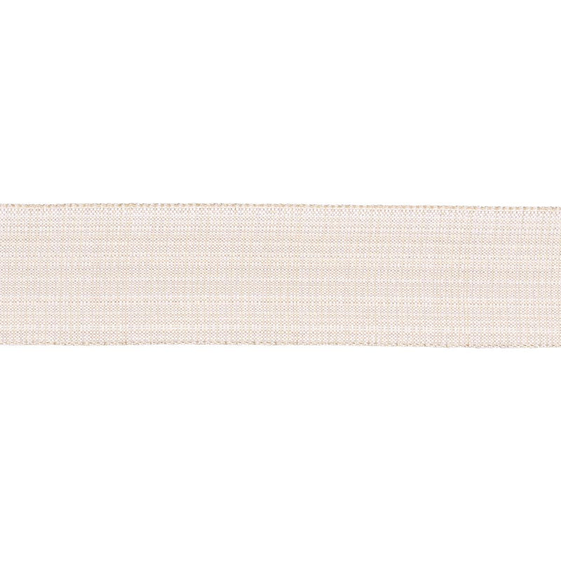 SCHUMACHER TWEED TAPE WIDE IVORY TRIM | Atlanta Fabrics