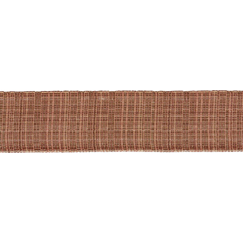 Schumacher TWEED TAPE WIDE BROWN Trim | Atlanta Fabrics