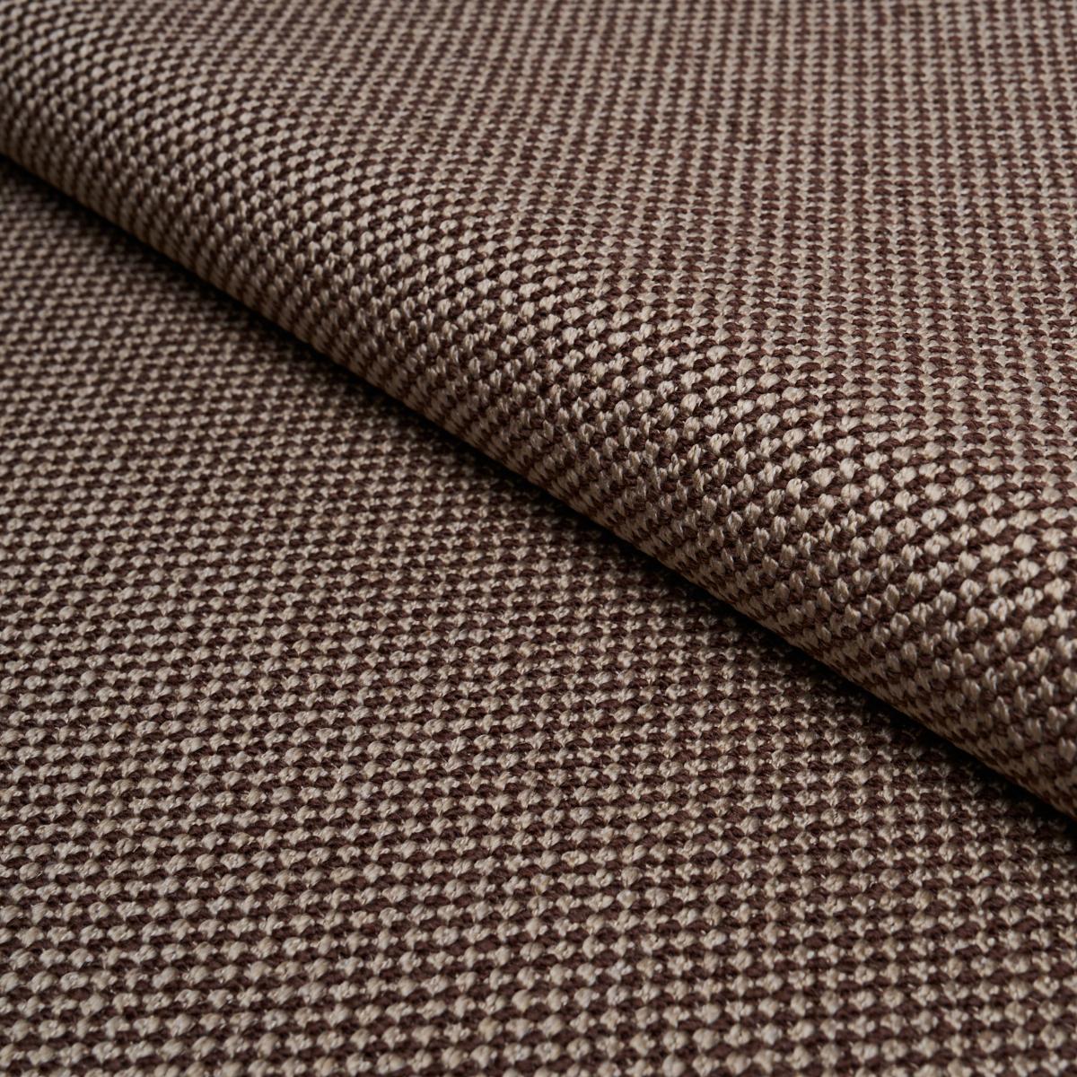 Schumacher RAYE PERFORMANCE BROWN Fabric | Atlanta Fabrics