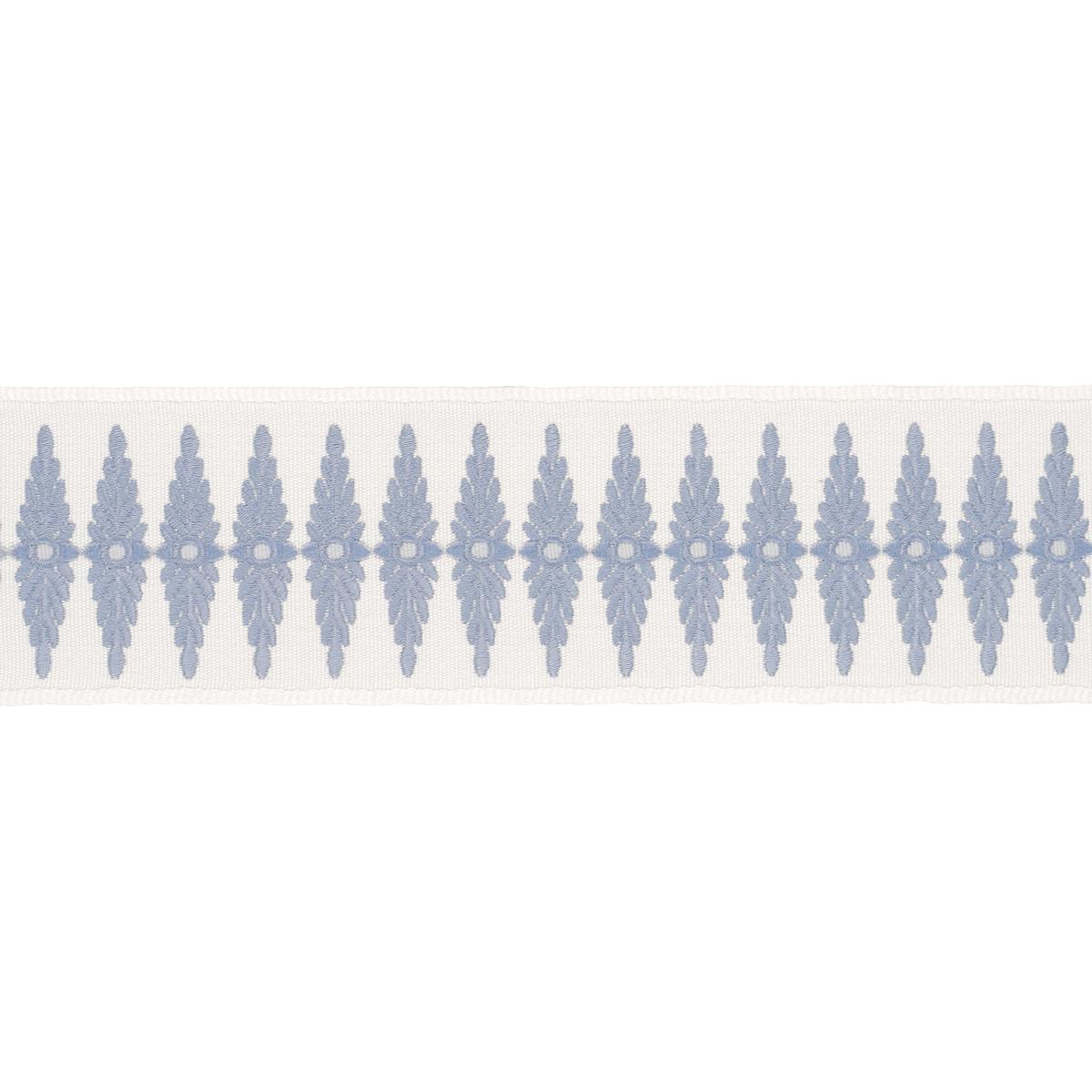 GENEVIEVE EMBROIDERED TAPE SKY