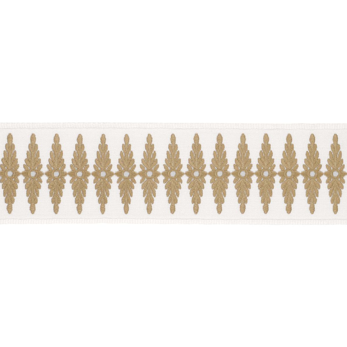GENEVIEVE EMBROIDERED TAPE NEUTRAL