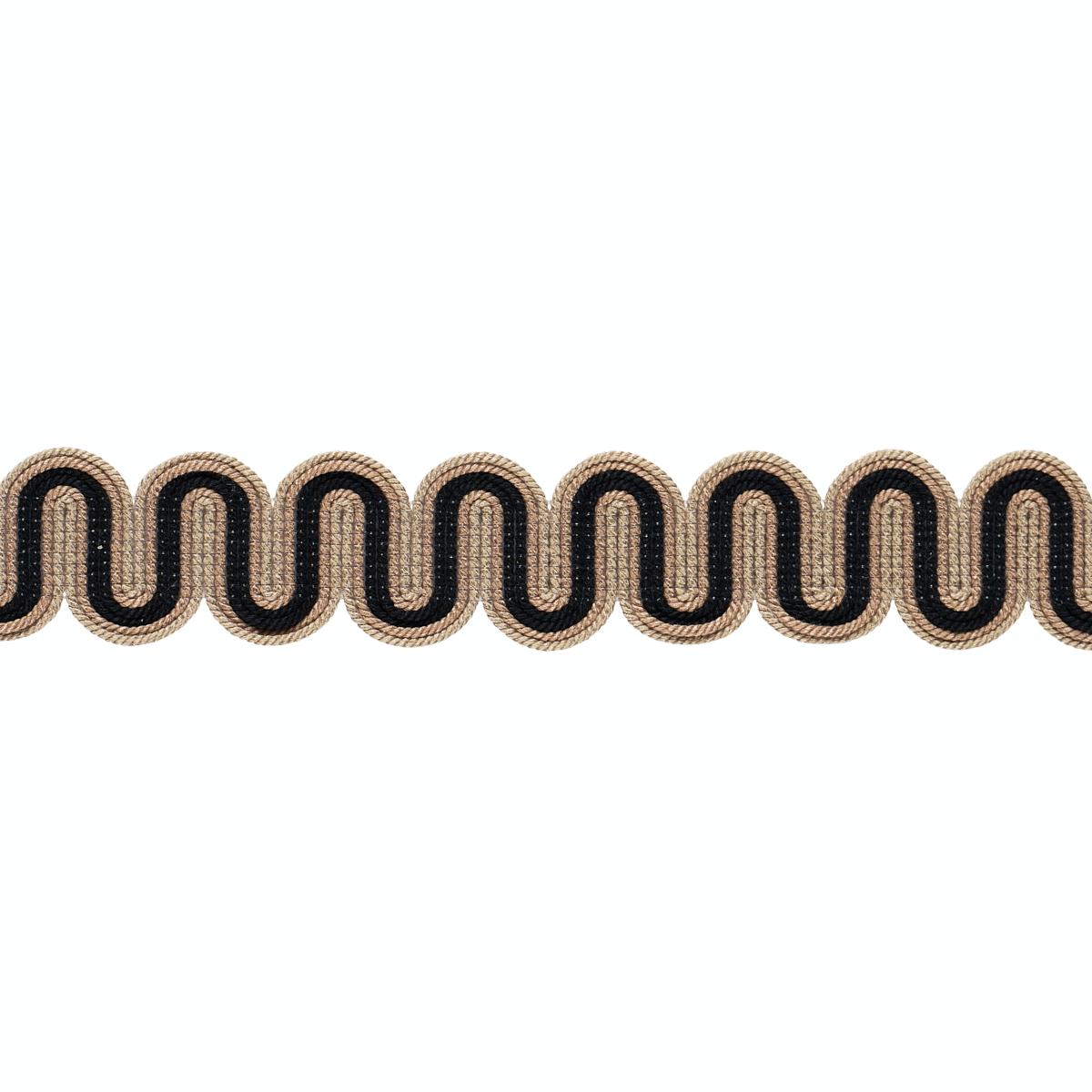 WINDING RIVER TAPE BLACK & CAMEL