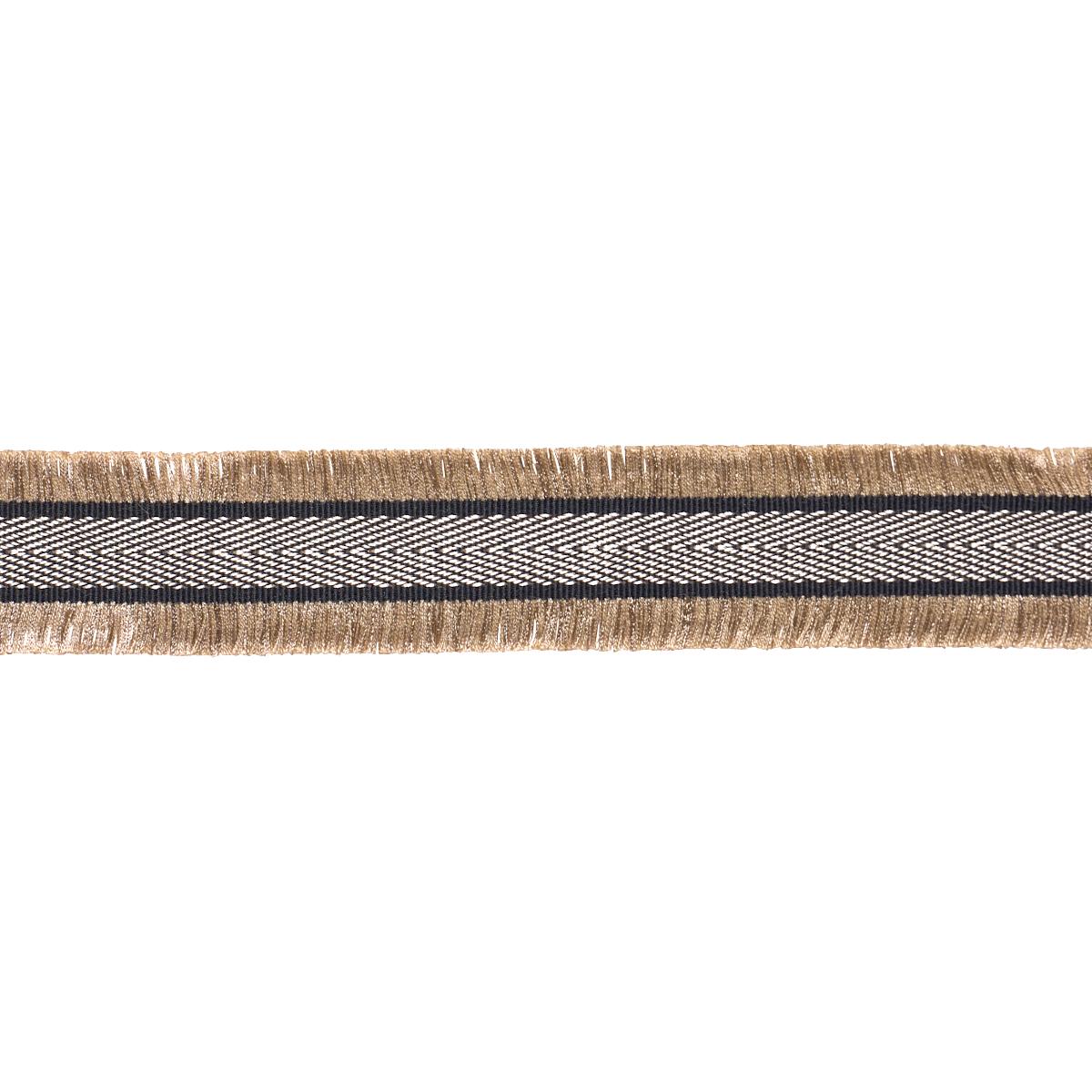 FELICITY FRINGE TRIM BLACK