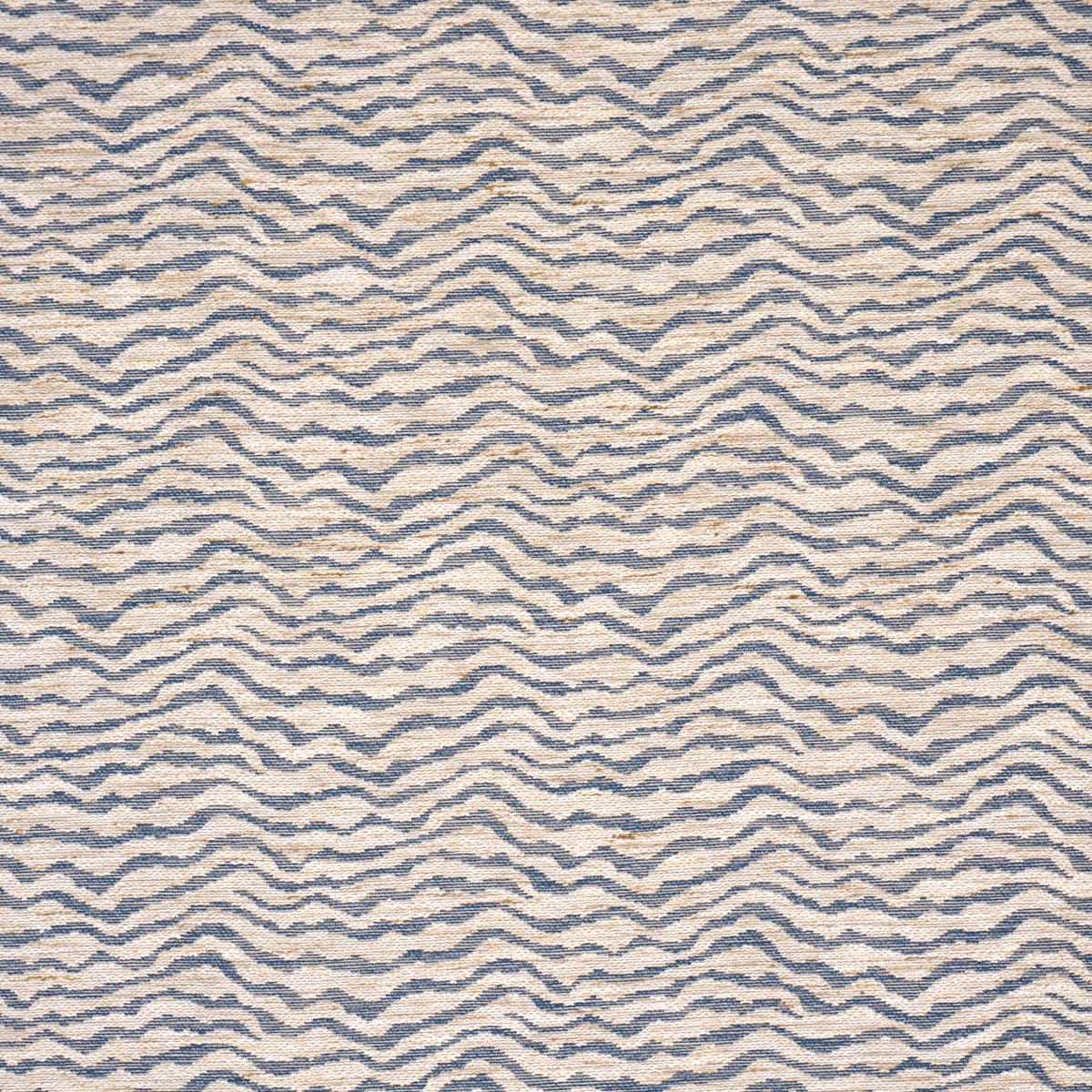 SCHUMACHER CAMMIE PERFORMANCE INDIGO FABRIC | Atlanta Fabrics