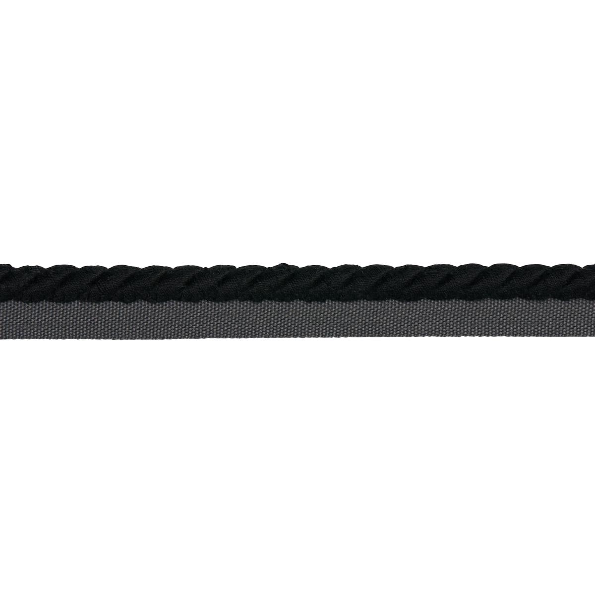 HENLEY COTTON CORD BLACK