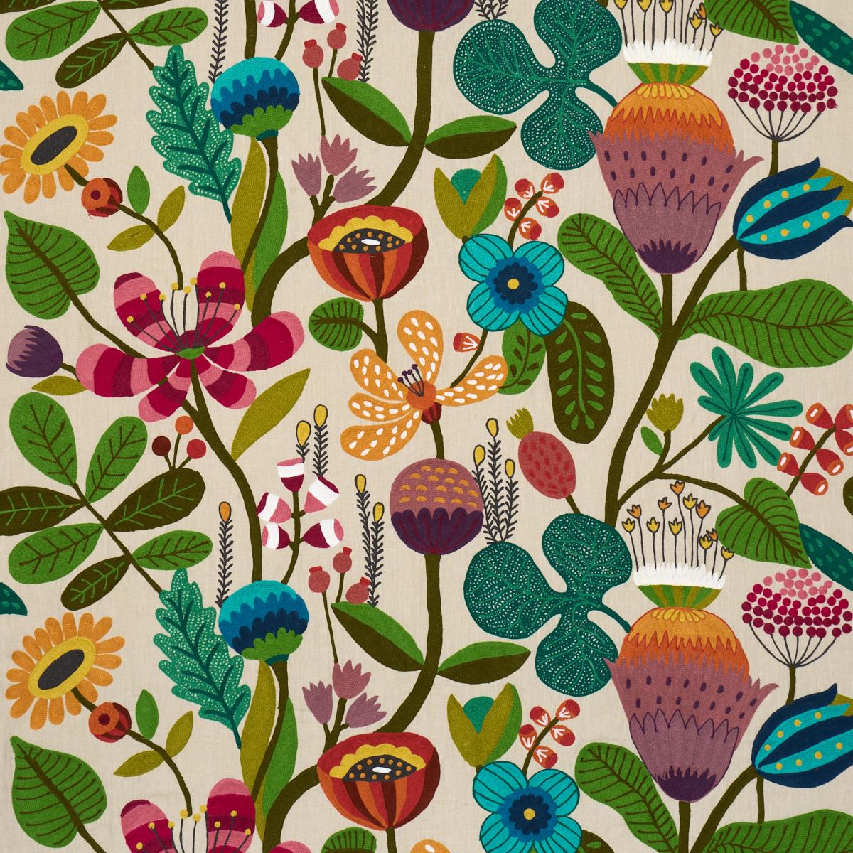 MODERN BOTANICAL EMBROIDERY PARADISE