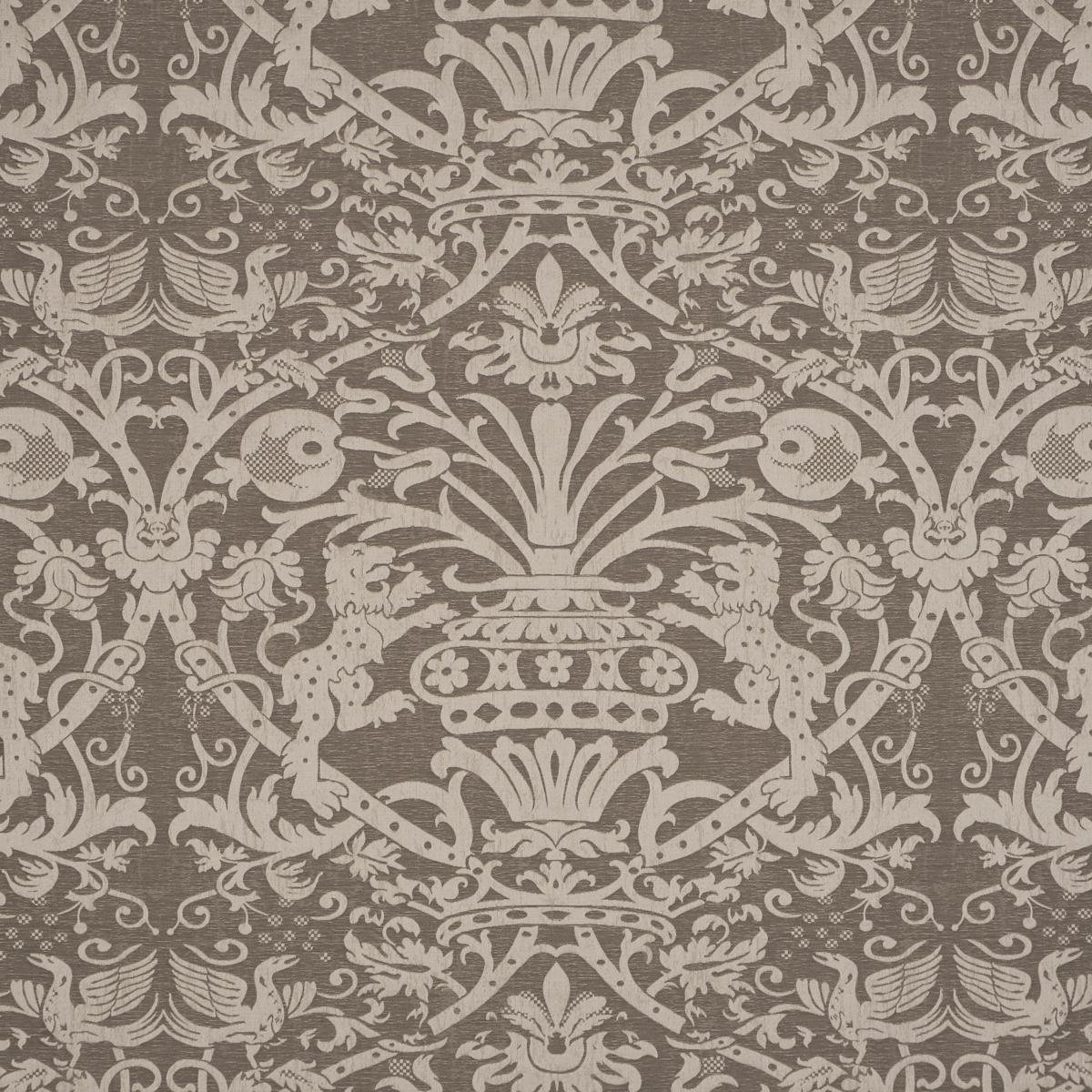 DOUGAL DAMASK SMOKE