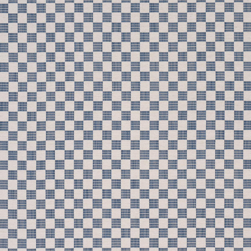 SCHUMACHER ELKHART PERFORMANCE INDIGO FABRIC | Atlanta Fabrics