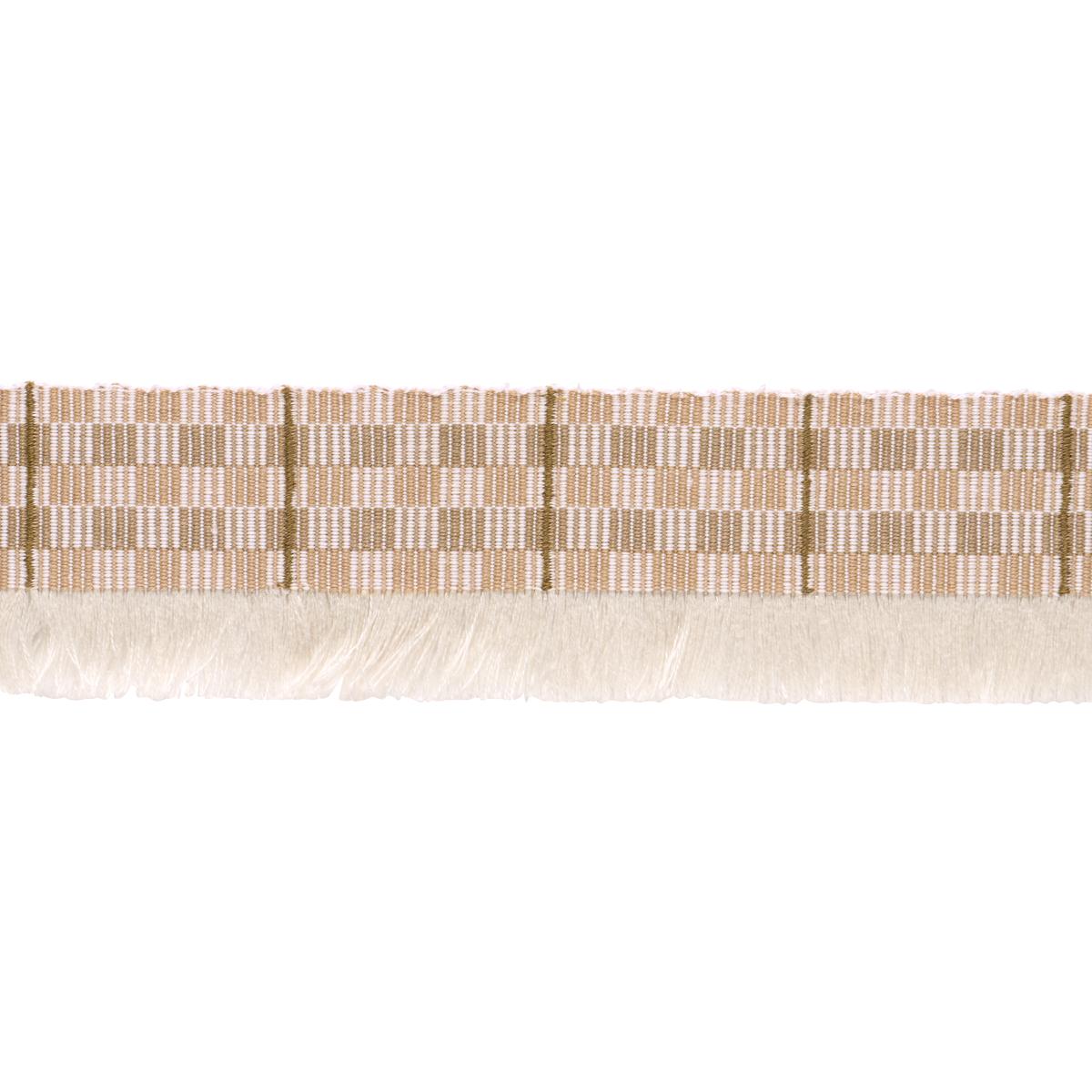 SKYLINE PLAID FRINGE DUNE