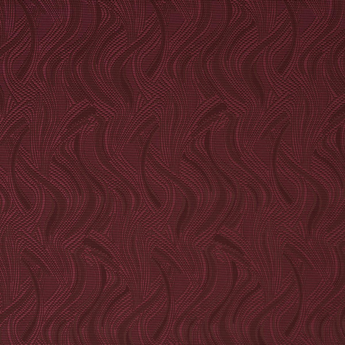 QUILTED WAVES INDOOR/OUTDOOR MERLOT