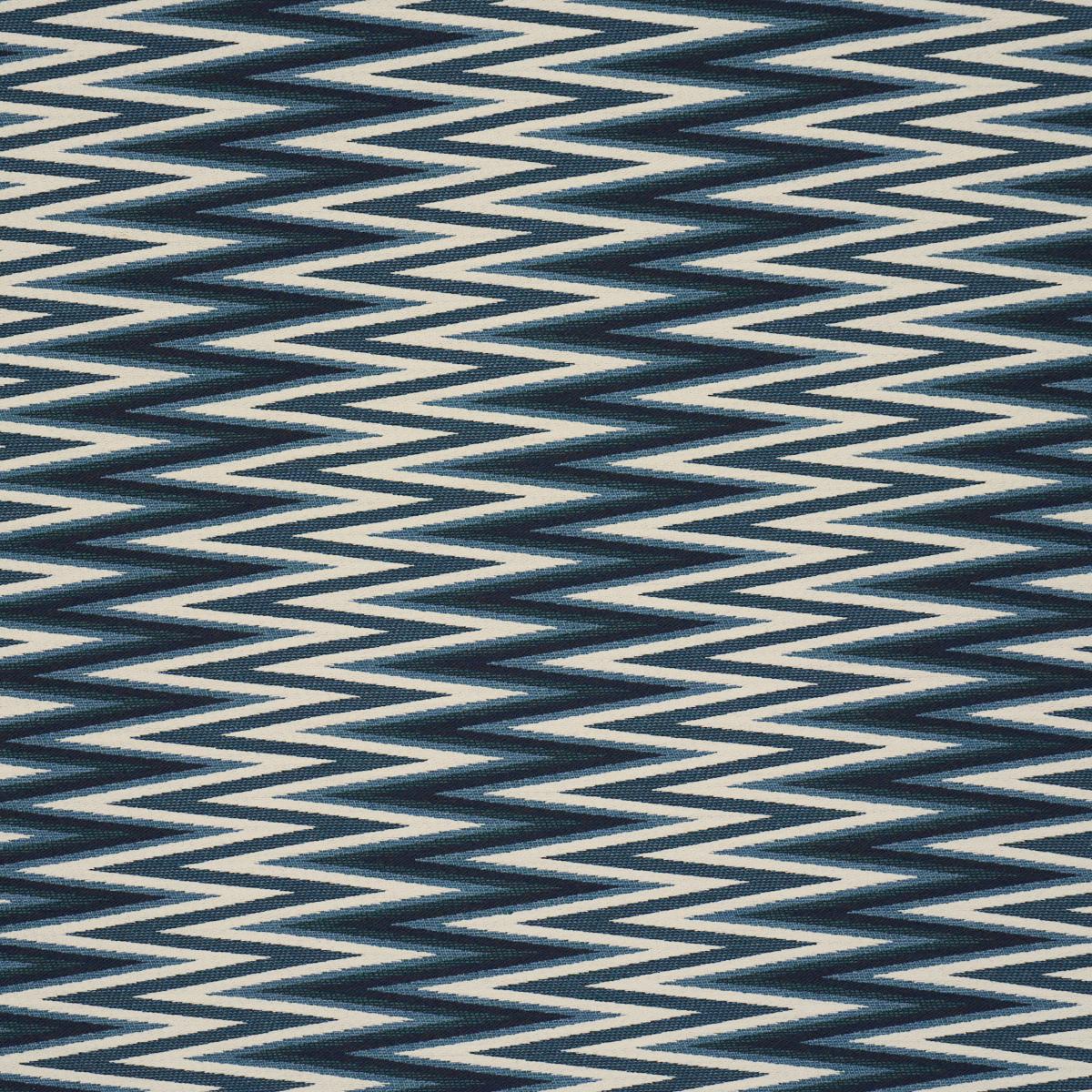 Schumacher WEDGE WEAVE BLUE Fabric | Atlanta Fabrics