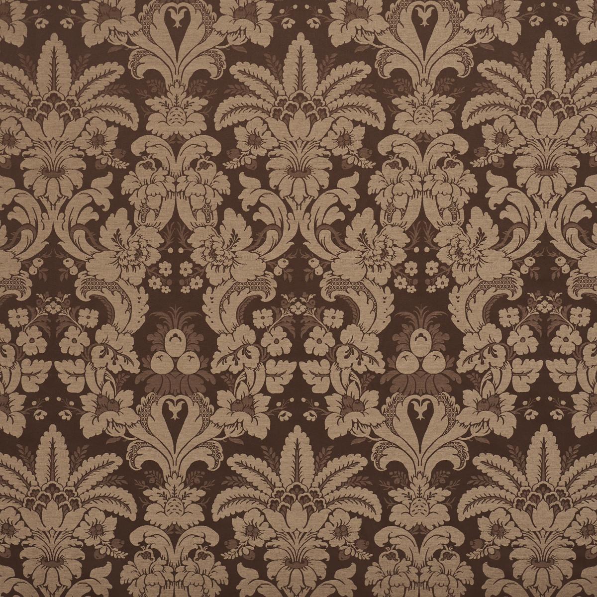KENNEDY DAMASK BROWN