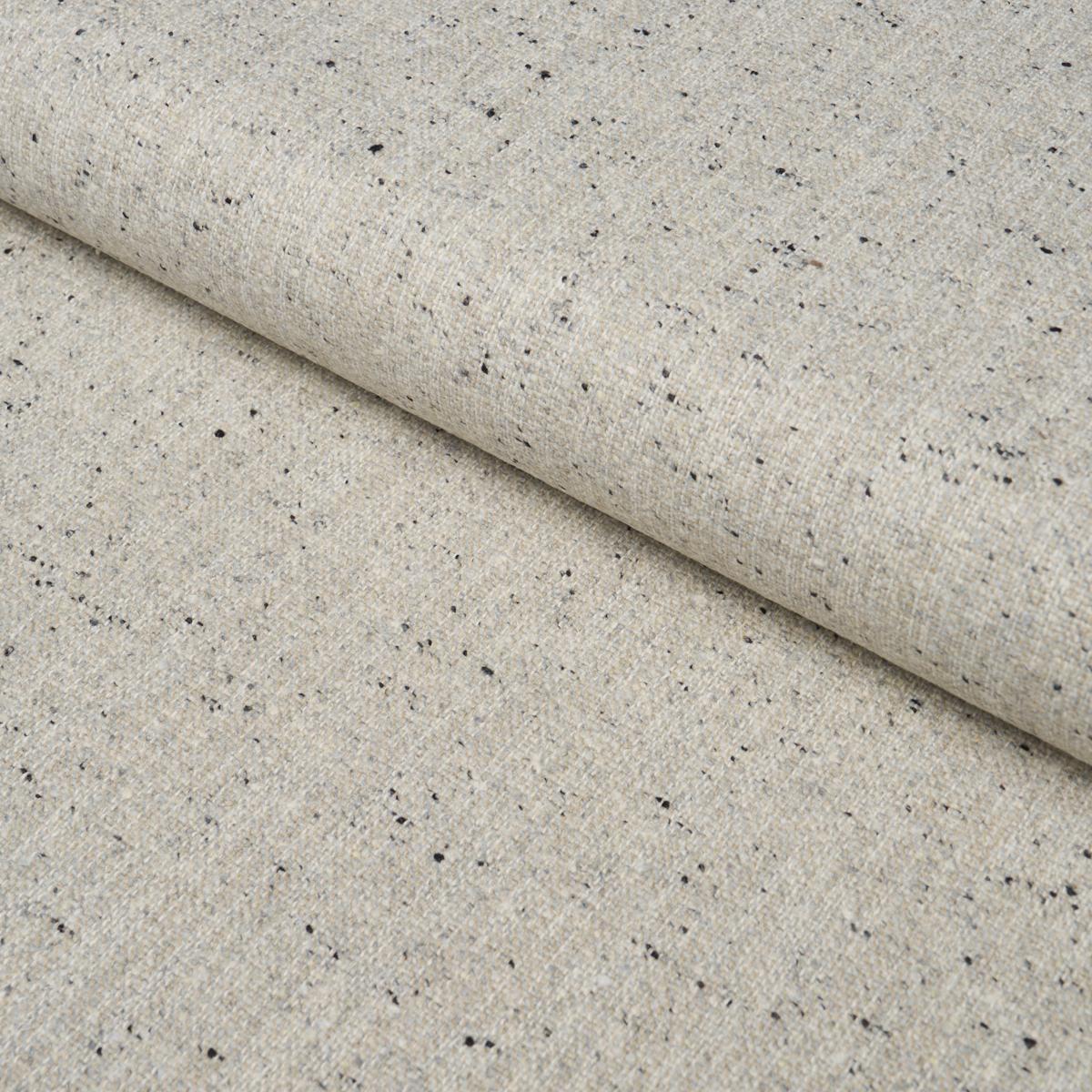 Schumacher CLARKE DONEGAL WOOL BLEND LIGHT GREY Fabric | Atlanta Fabrics