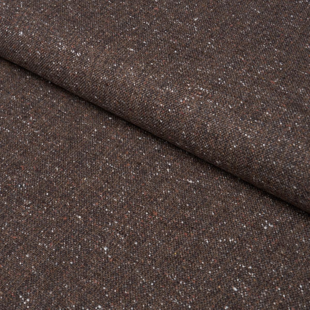 CLARKE DONEGAL WOOL BLEND DARK BROWN