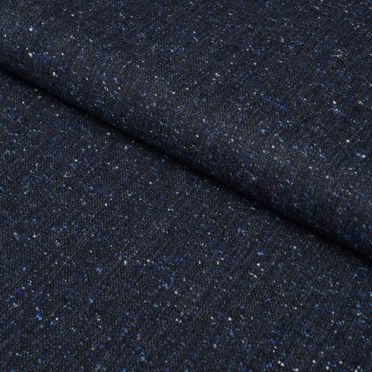 CLARKE DONEGAL WOOL BLEND NAVY