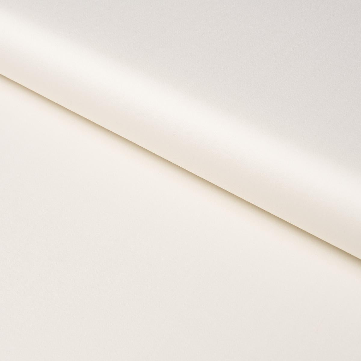 Schumacher Donovan Merino Wool Sateen Ivory Fabric | Atlanta Fabrics