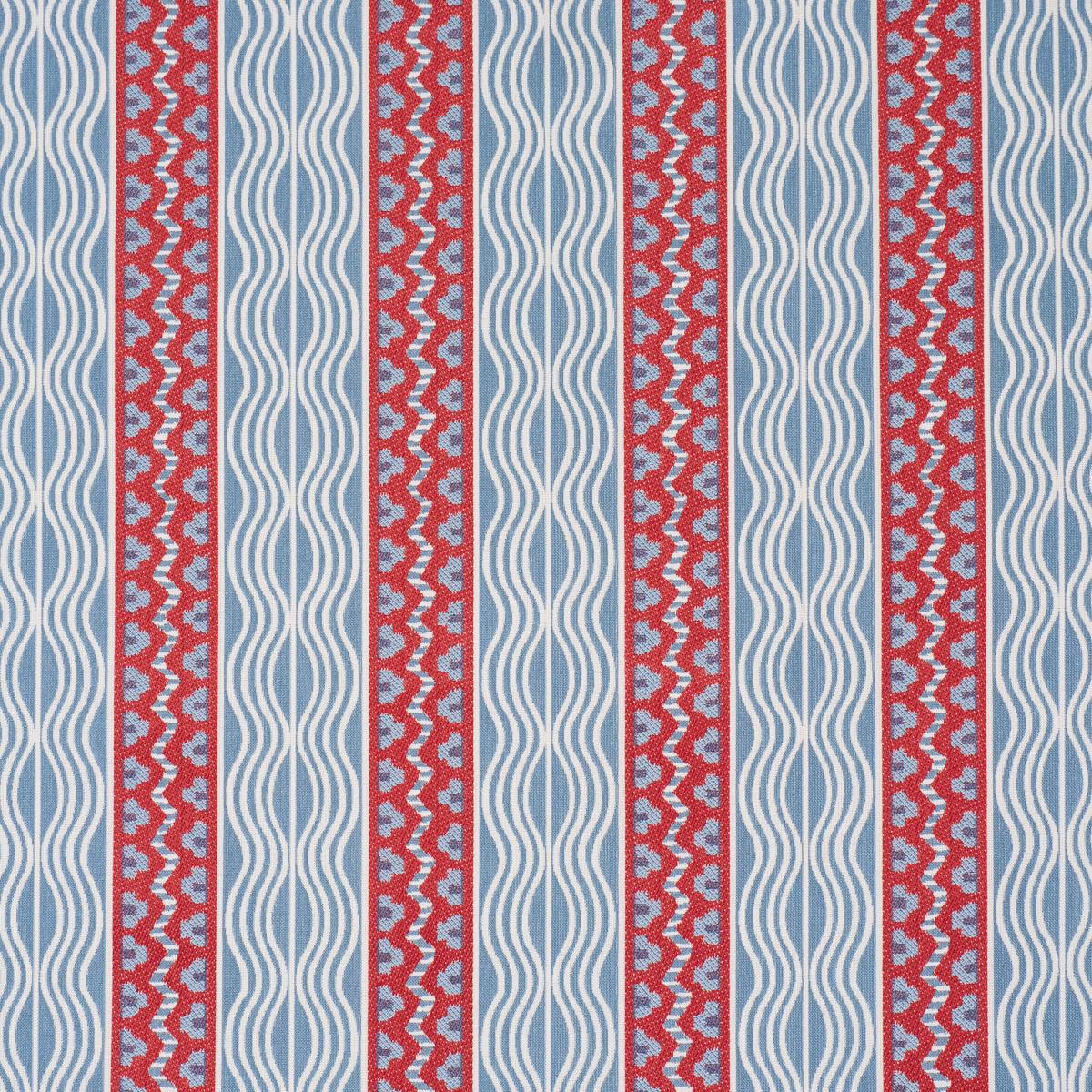 Cr̬me Anglaise French Red & Blue
