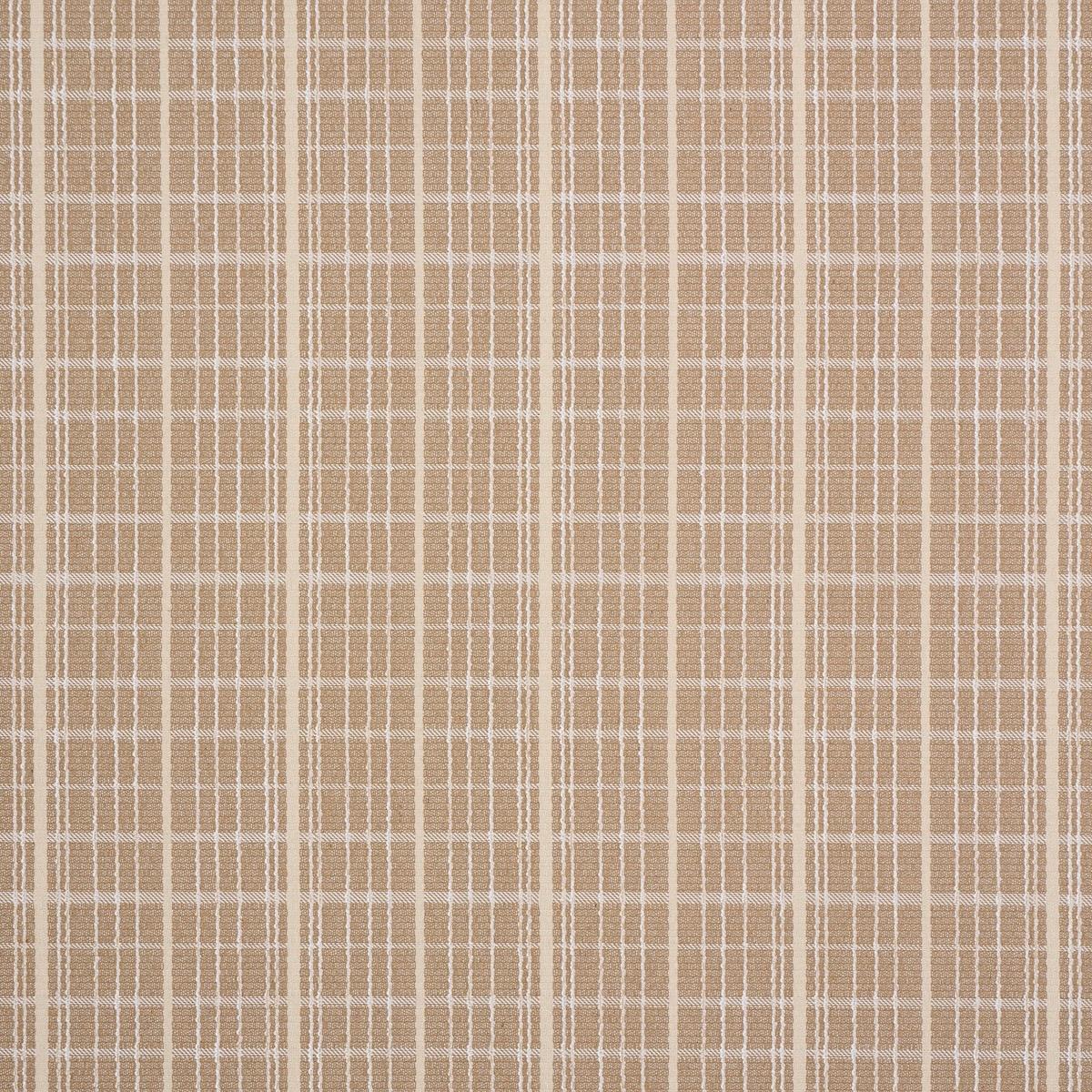 Schumacher MERRICK PERFORMANCE PLAID BEIGE Fabric | Atlanta Fabrics