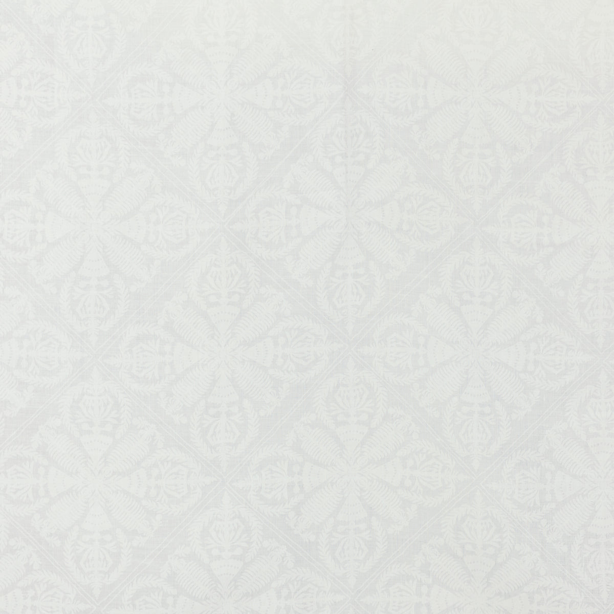 Schumacher KAHILI WHITE Fabric | Atlanta Fabrics