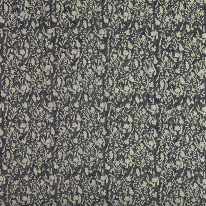 Schumacher MISS WILLMOTT INDIGO Fabric | Atlanta Fabrics