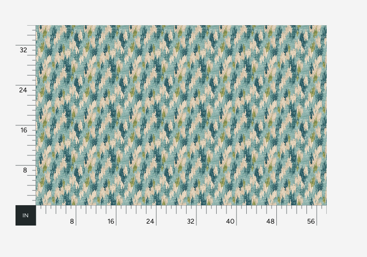 Atlanta Fabrics Clancy Aqua Fabric | Atlanta Fabrics