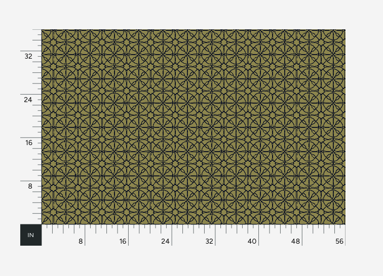 Atlanta Fabrics Bridgework Olive Navy Fabric | Atlanta Fabrics