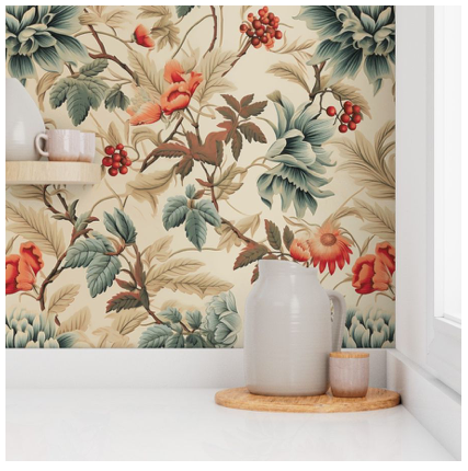 A Lovely Spot Almond Wallpaper