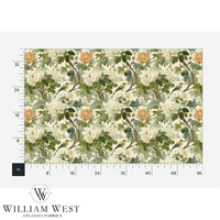 Atlanta Fabrics Addie Ivory Fabric | Atlanta Fabrics