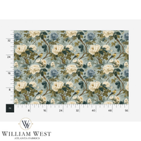 Atlanta Fabrics Addie Seafoam Fabric | Atlanta Fabrics