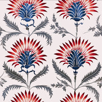 Atlanta Fabrics Alexandra Blue Fabric | Atlanta Fabrics